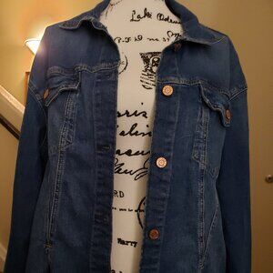 GAP Cinched Denim Jacket, XXL